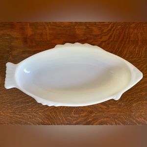 GLASBAKE 1950s milk glass